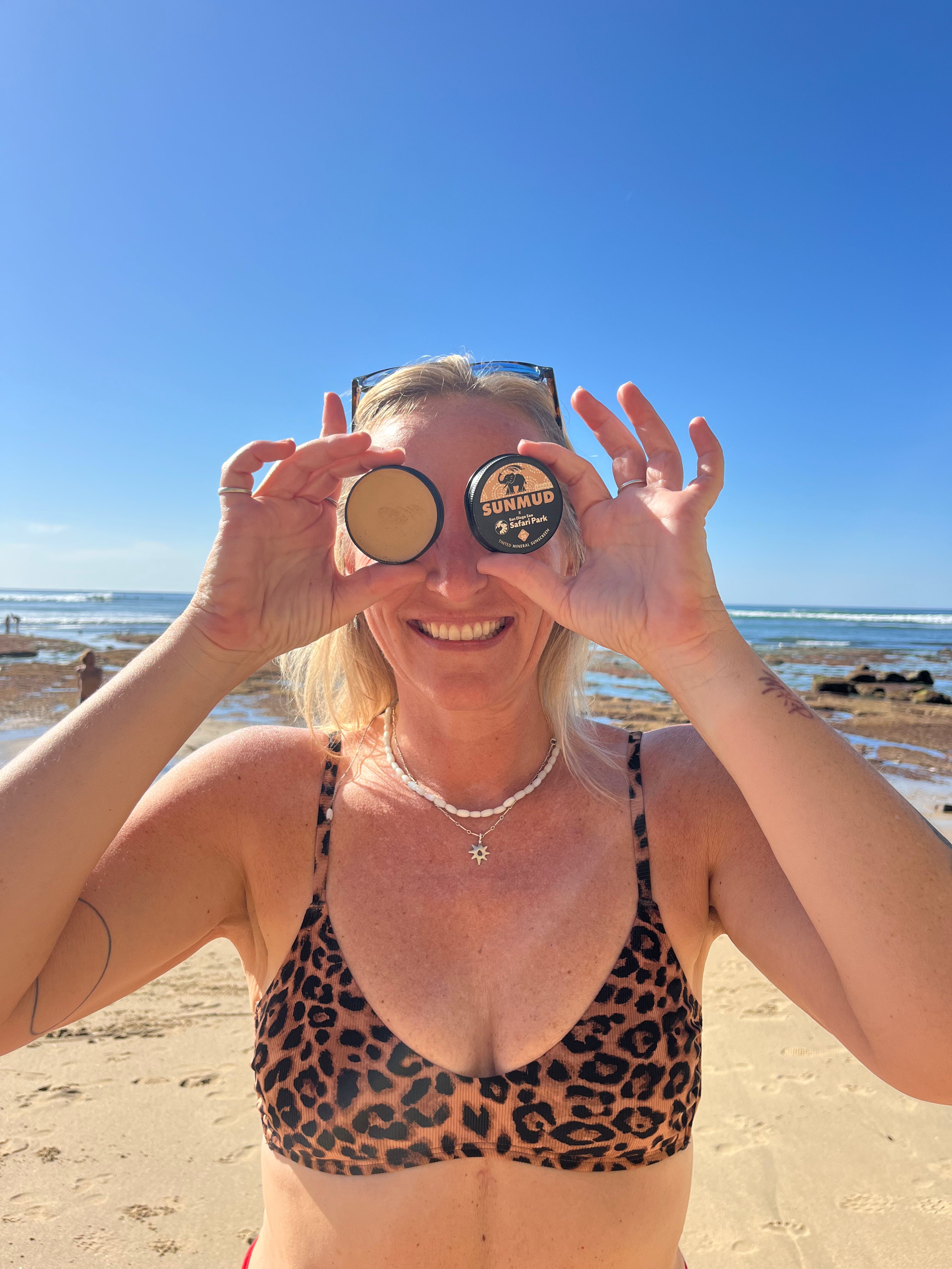 SUNMUD x Elephant Valley Safari Park Edition - Tinted Mineral Sunscreen - Sahara