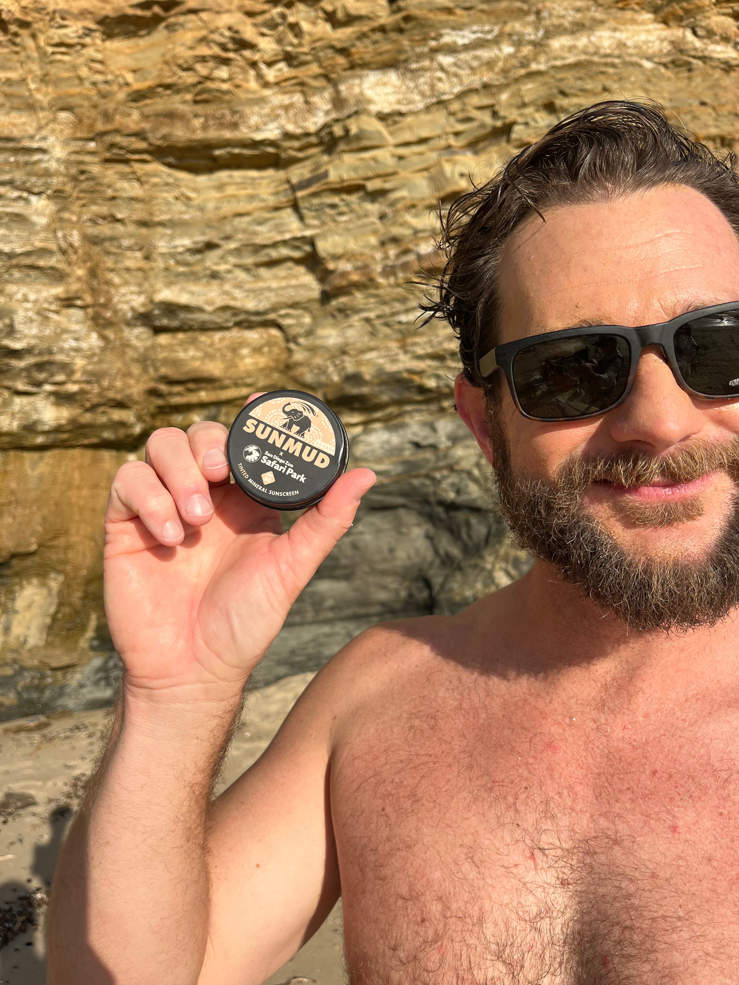 SUNMUD x Elephant Valley Safari Park Edition - Tinted Mineral Sunscreen - Sahara