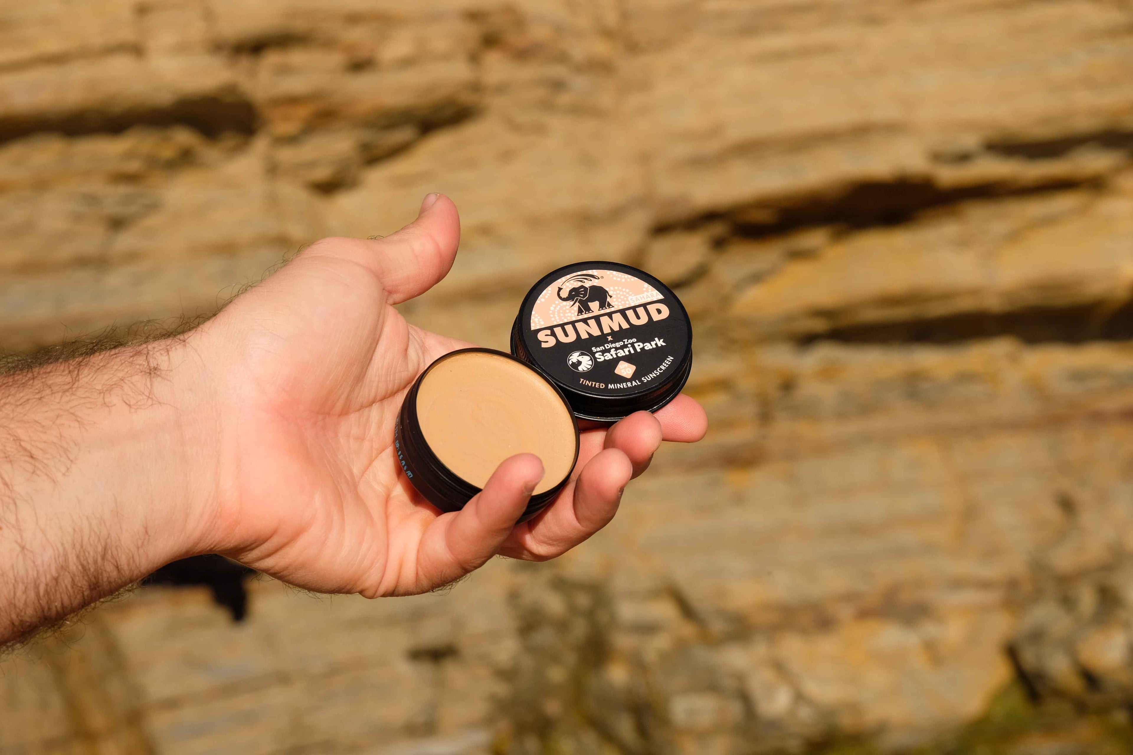SUNMUD x Elephant Valley Safari Park Edition - Tinted Mineral Sunscreen - Sahara