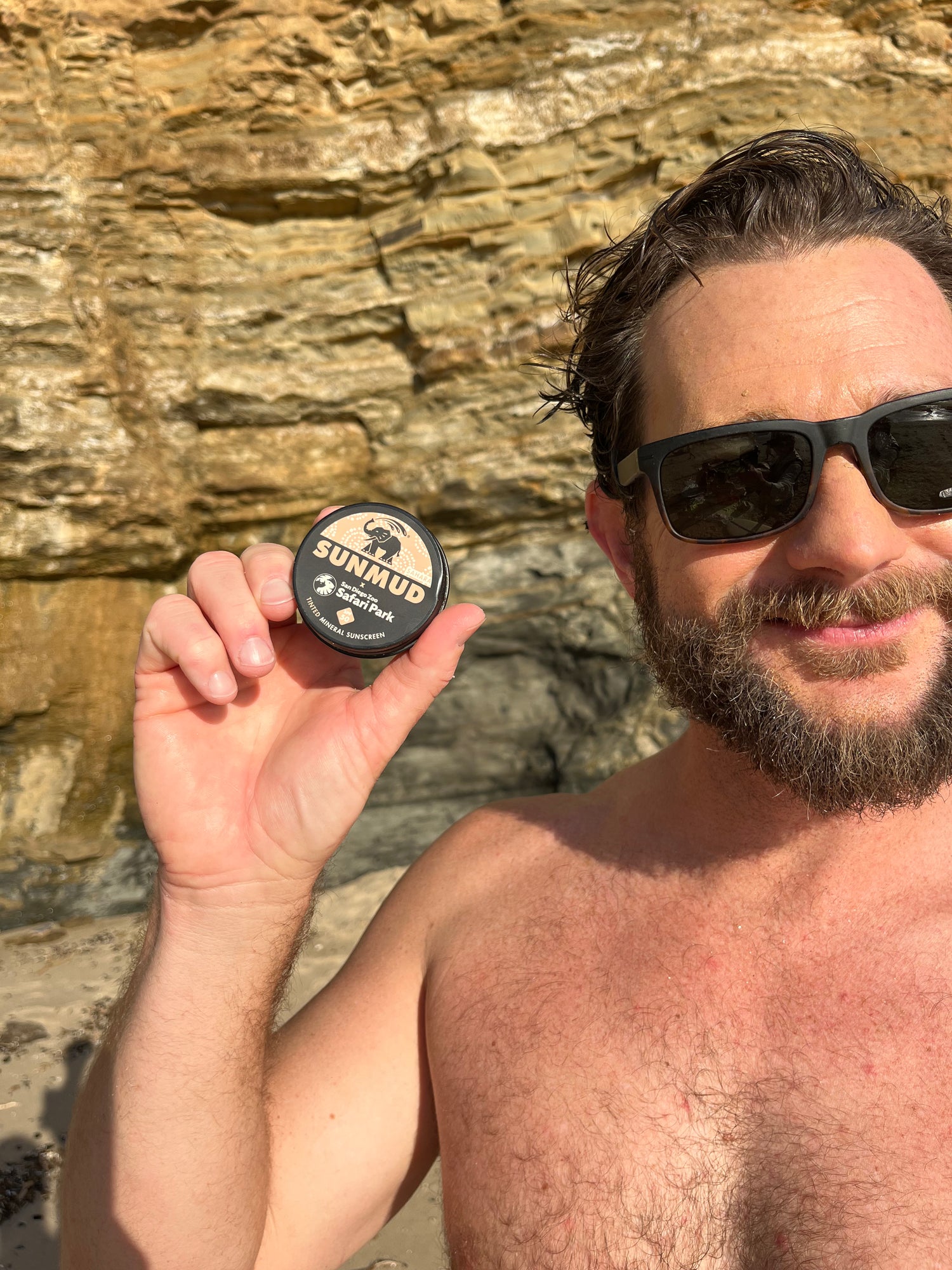 SUNMUD x Elephant Valley Safari Park Edition - Tinted Mineral Sunscreen - Sahara